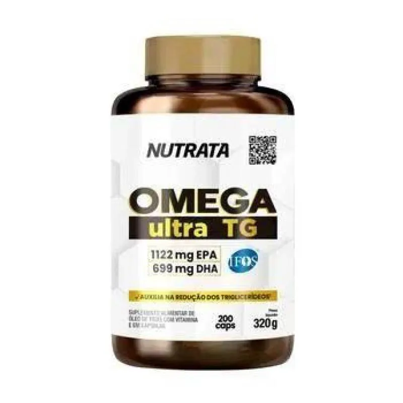 Omega Ultra Tg 1214mg Nutrata 200 cápsulas