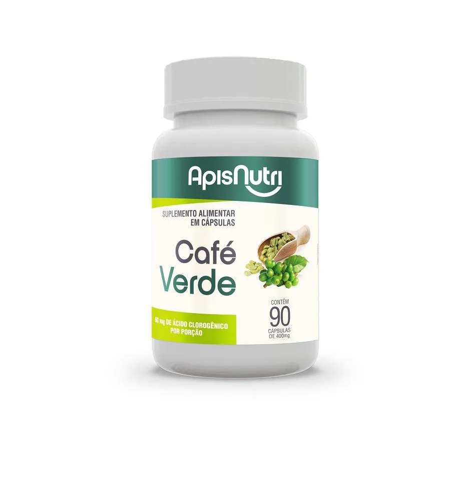 Café Verde - 400Mg (90 cápsulas) - Padrão: Único