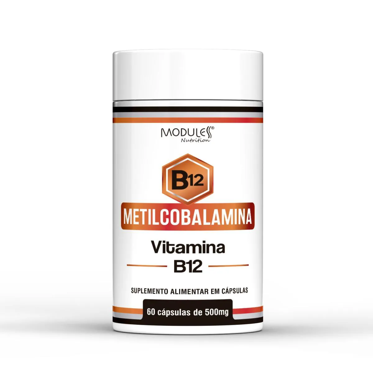 Metilcobalamina Vitamina B12 60caps Moduless sem Sabor
