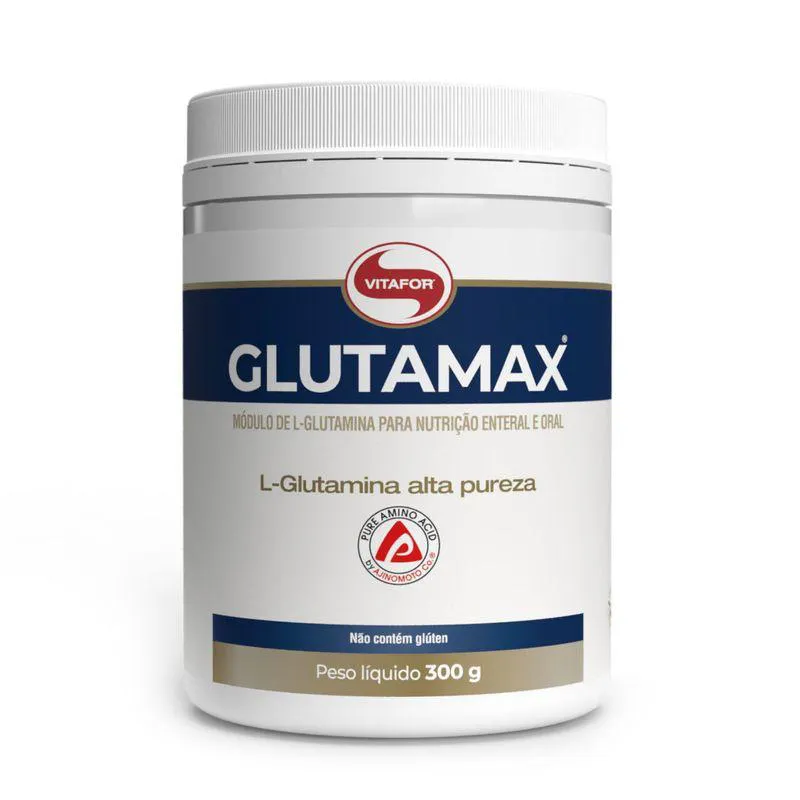 Glutamax 300g Vitafor 100 % L-glutamina Pura