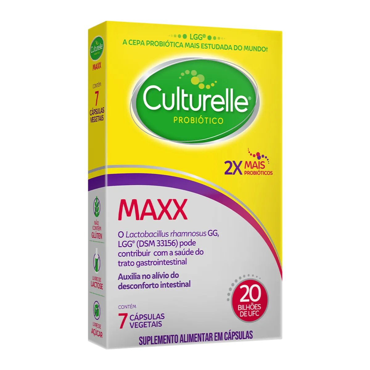 Probiótico Culturelle Maxx 7 cápsulas