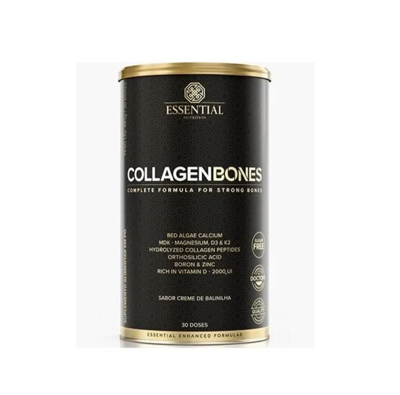 Collagen Bones (483G) - Sabor: Creme de Baunilha