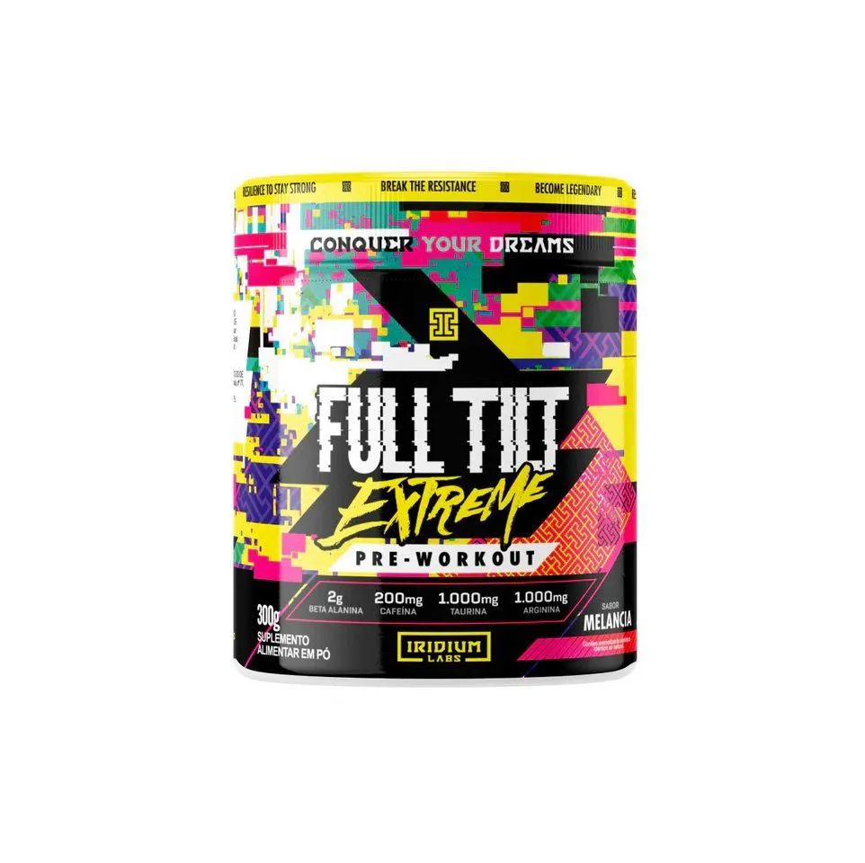 Full Tilt Extreme Pre-Workout (300G) - Sabor: Melancia
