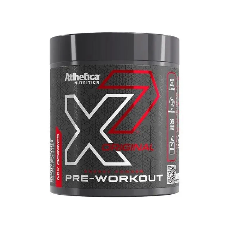 X7 Original Pre-Workout (300G) - Sabor: Mix Berries