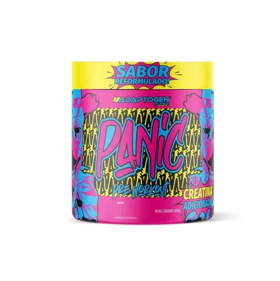 Panic Pre Workout (300G) - Sabor: Manga E Laranja