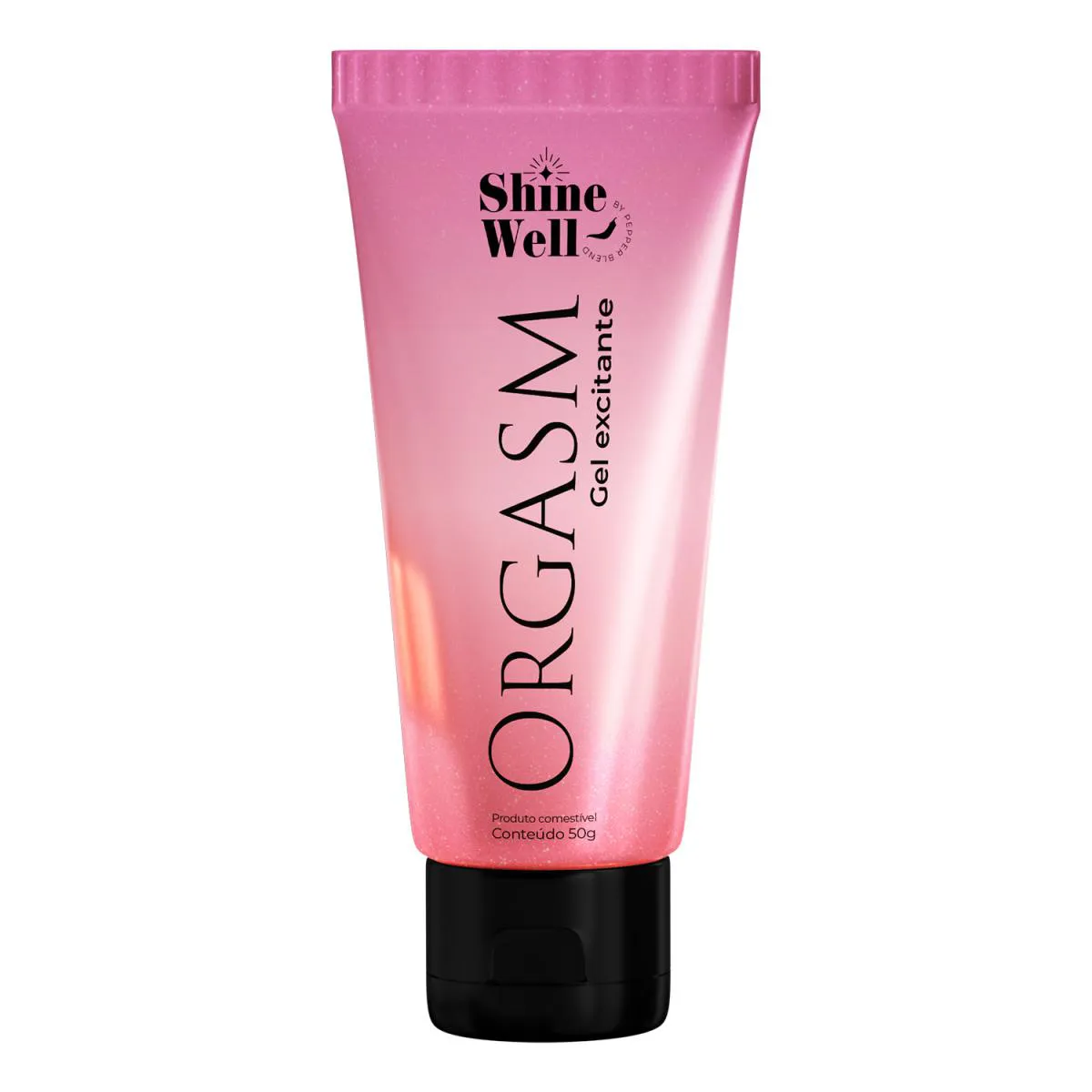 Gel Lubrificante Íntimo Sensorial Orgasm Shine Well 50g