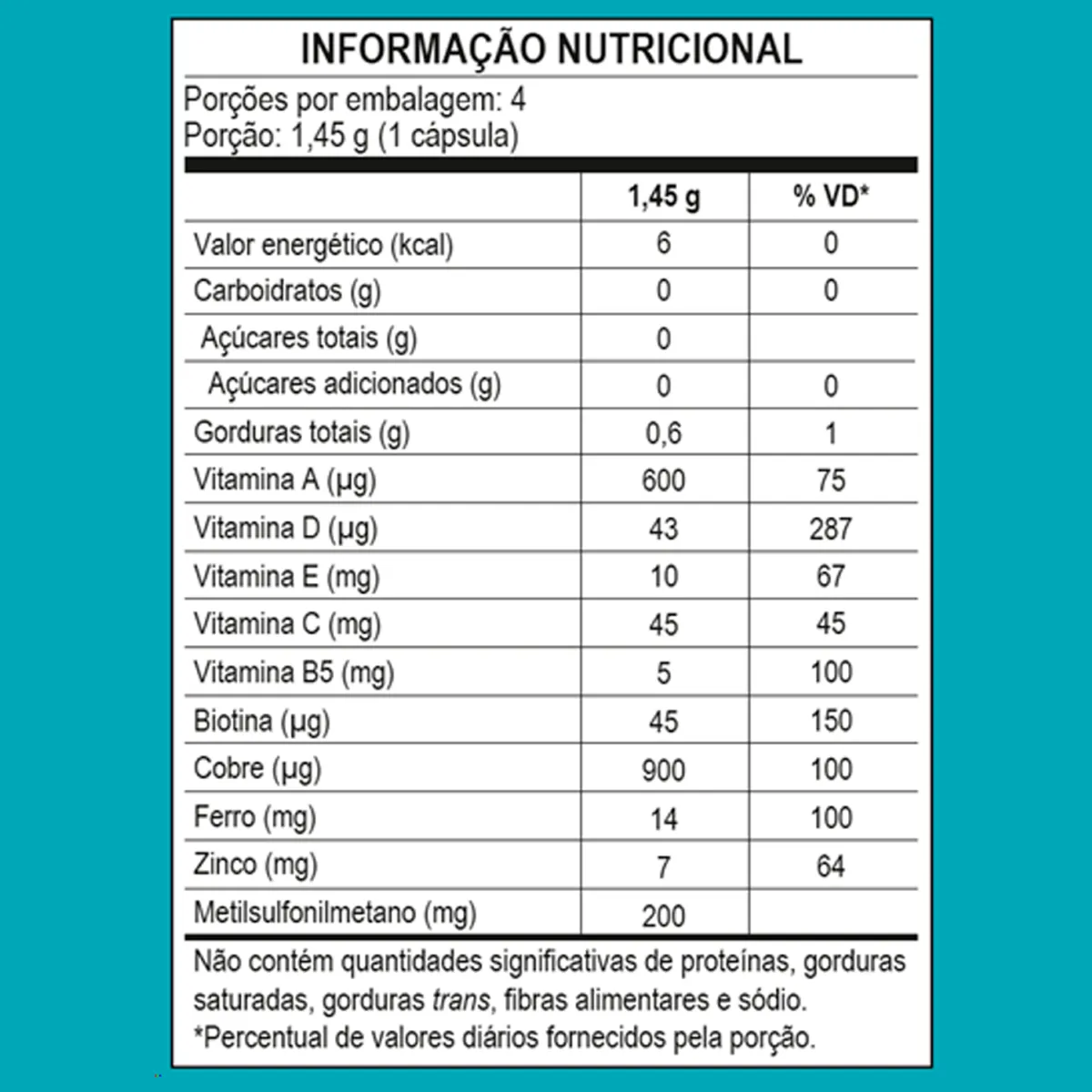 Mantecorp Nouve Biotin Cabelo Pele e Unha 30 cápsulas