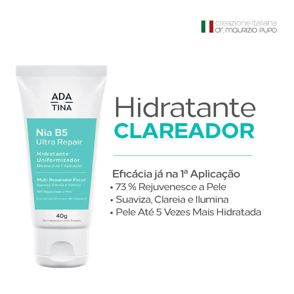 Nia B5 Ultra Repair Hidratante Multi Clareador com Niacinamida