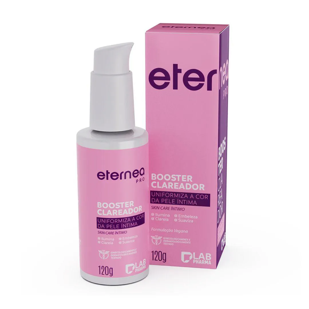 Booster Clareador Eternea Pro - Clareamento Íntimo e Corporal
