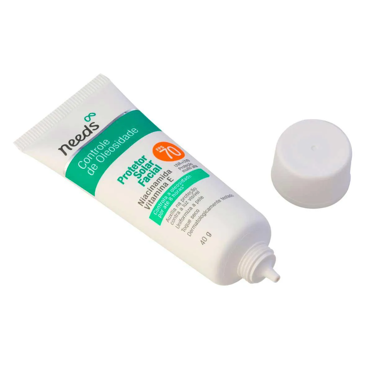 Protetor Solar Facial Needs Controle de Oleosidade FPS 70 40g