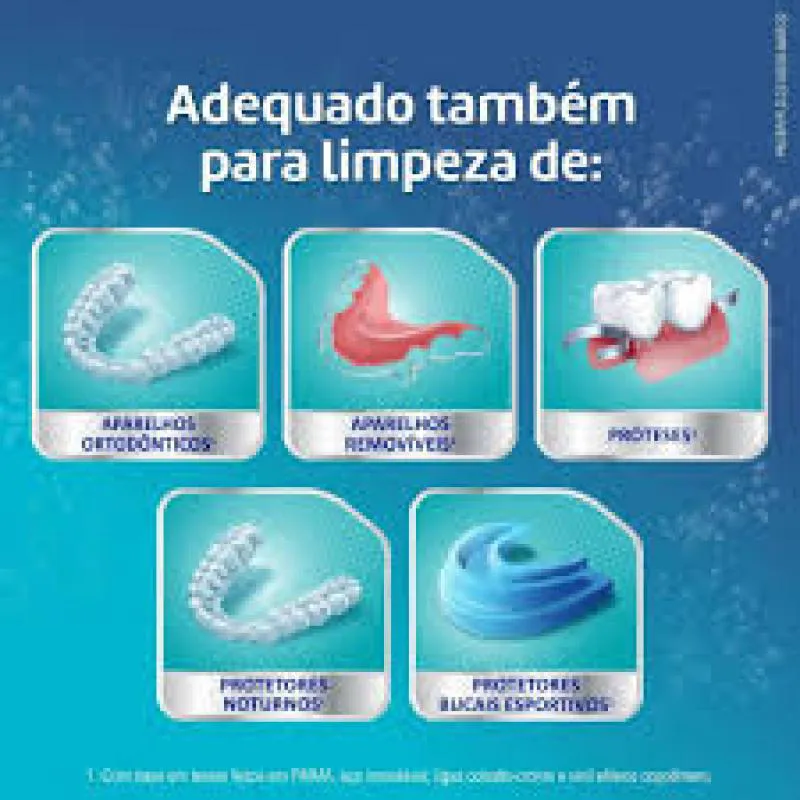 Corega Tabs Pastilhas de Limpeza Branqueador C/30 Pastilhas