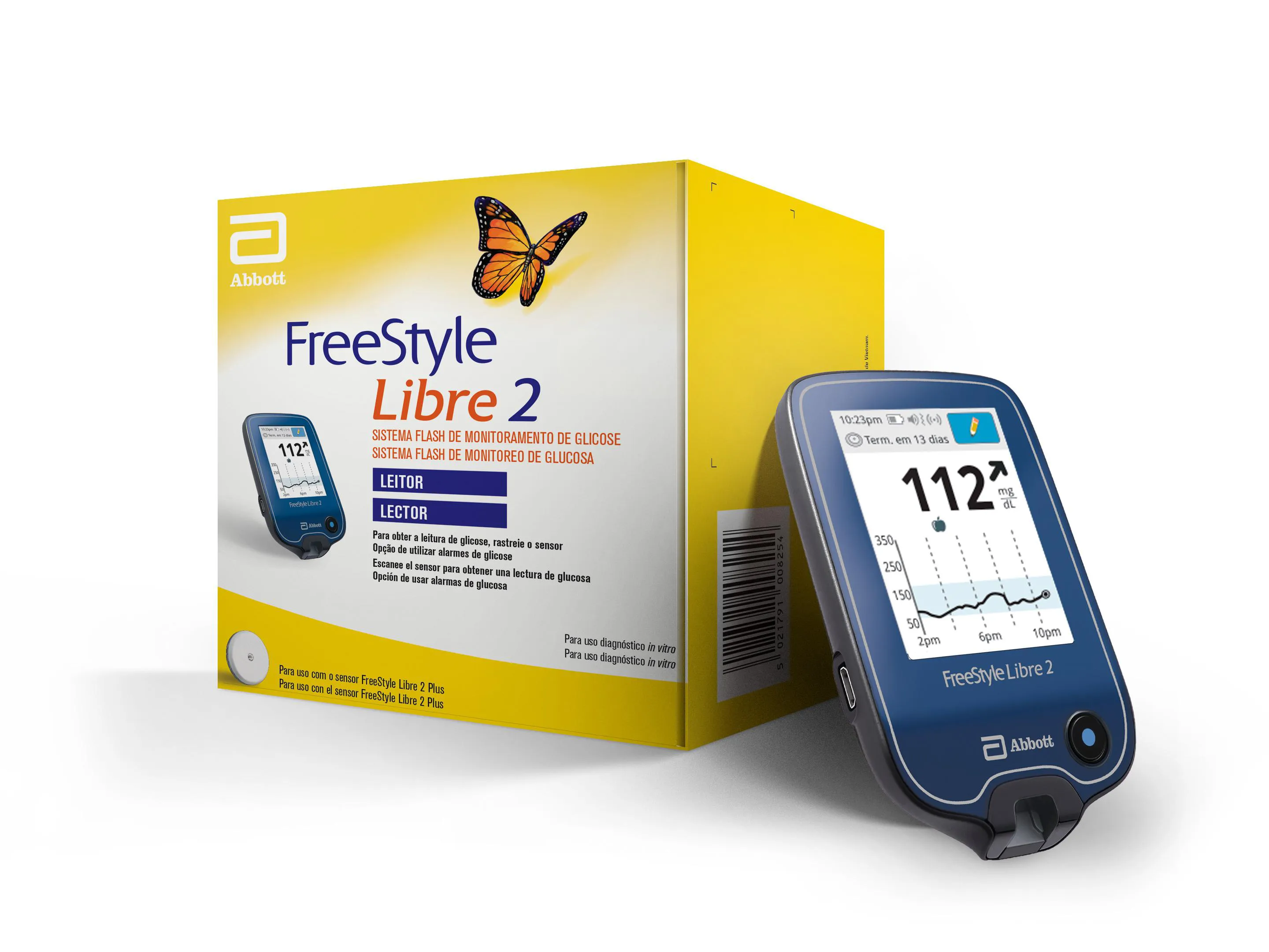 Leitor de Glicose FreeStyle Libre 2 1 unidade