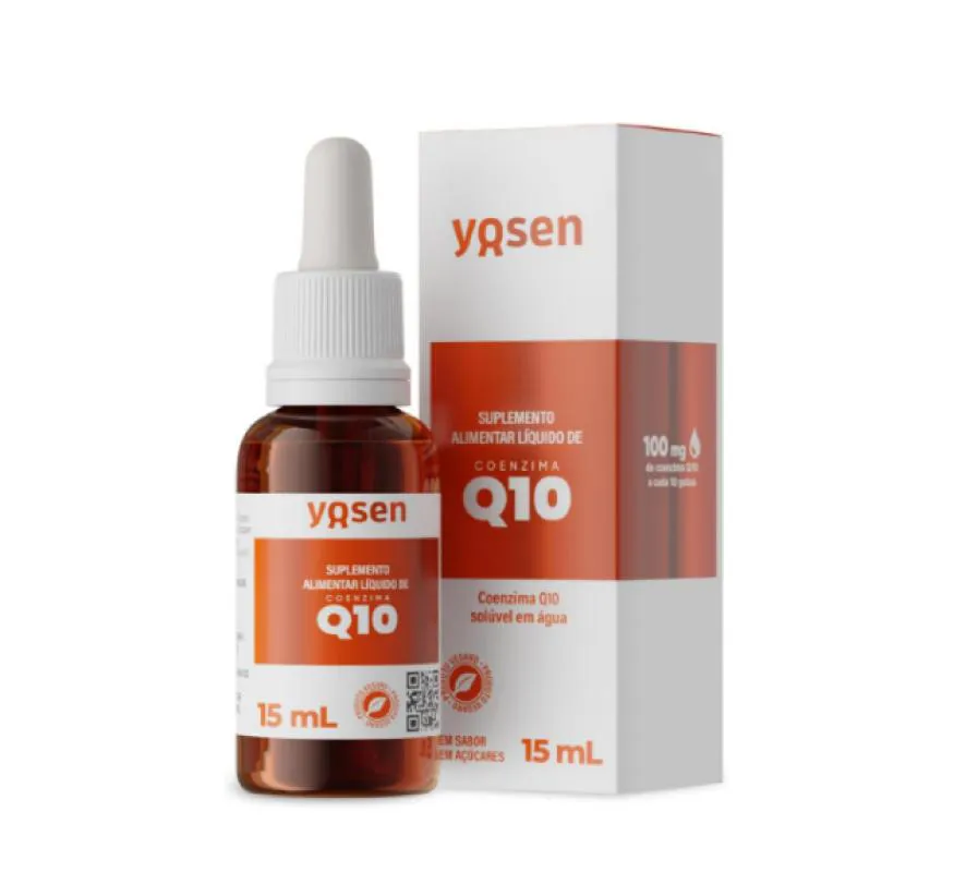 Coenzima Q10 Ydrosolv Yosen 15ml - Um Novo Conceito em Coq10