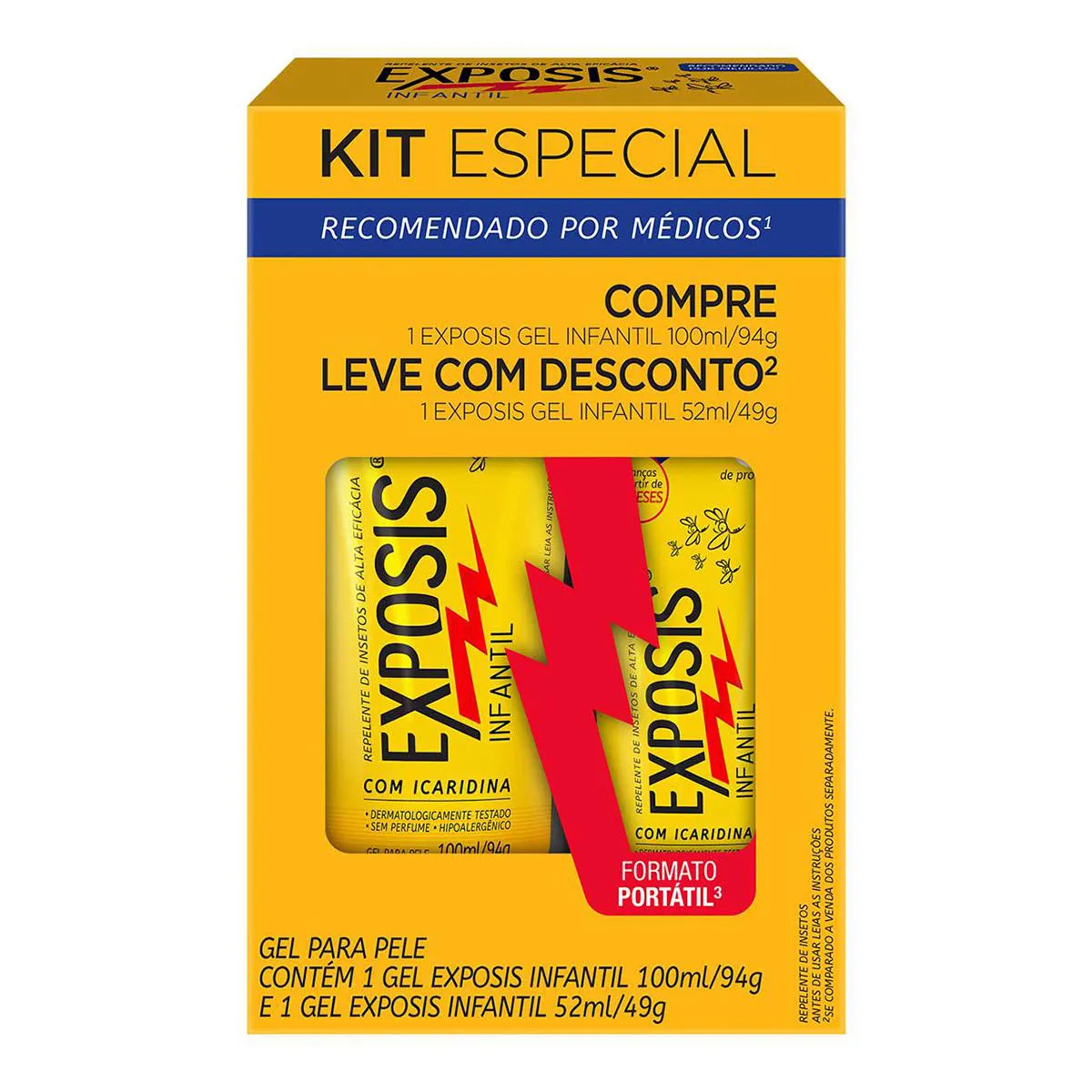 Repelente de Insetos Needs Gel Família Com Icaridina 100ml