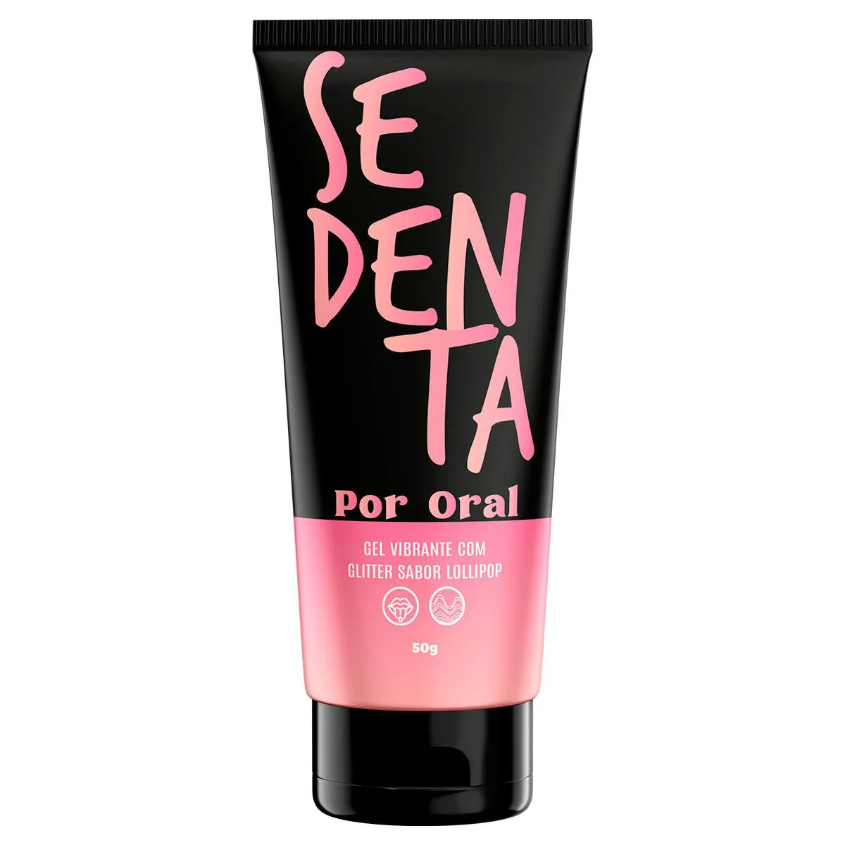 Gel Lubrificante Íntimo Sedenta por Oral Sem Açúcar 50g Lollipop
