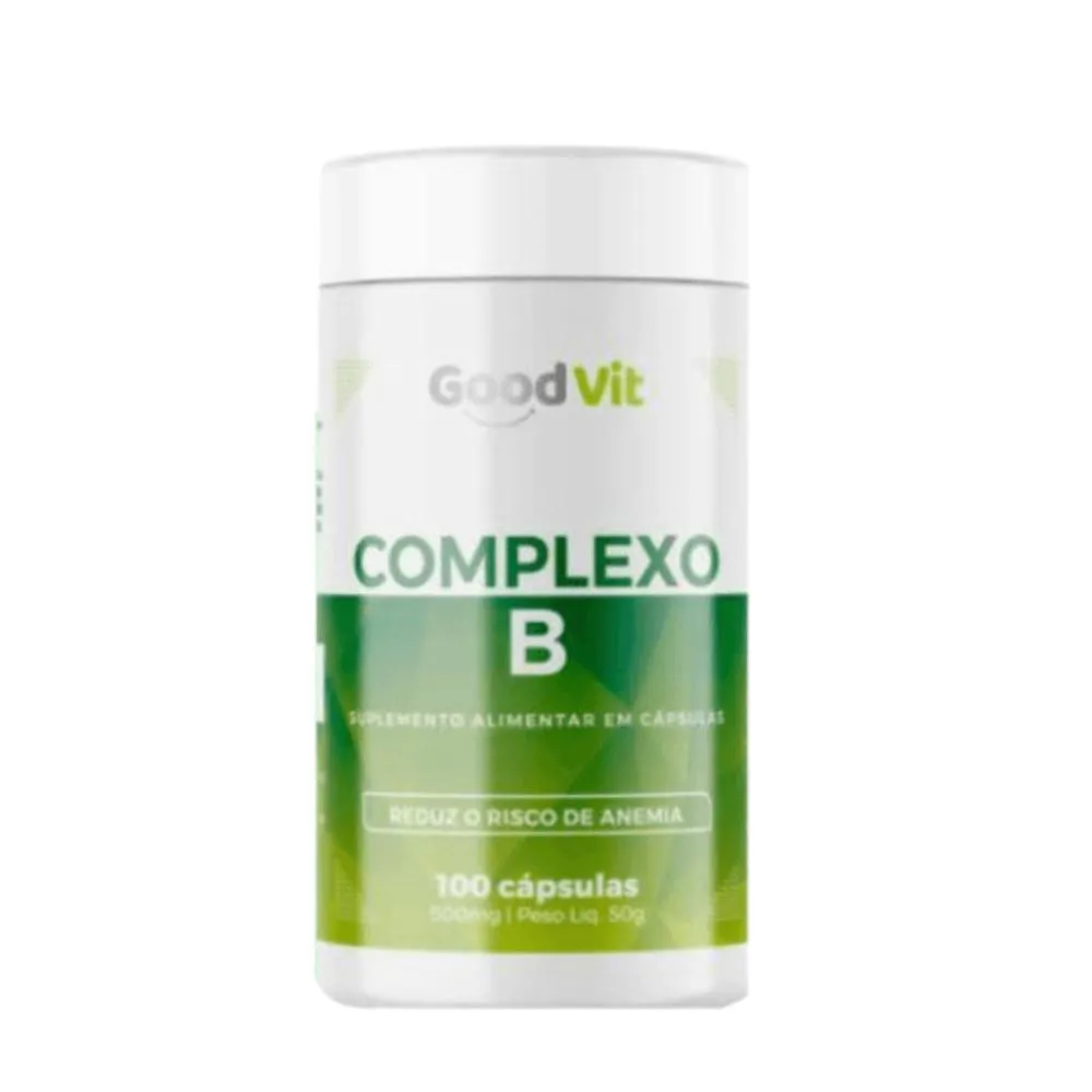 Complexo B 500Mg C/100 cápsulas - Good Vit