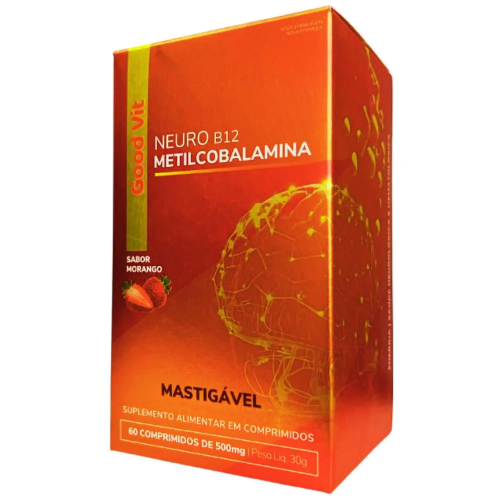 Neuro B12 Metilcobalamina C/60 comprimidos - Good Vit