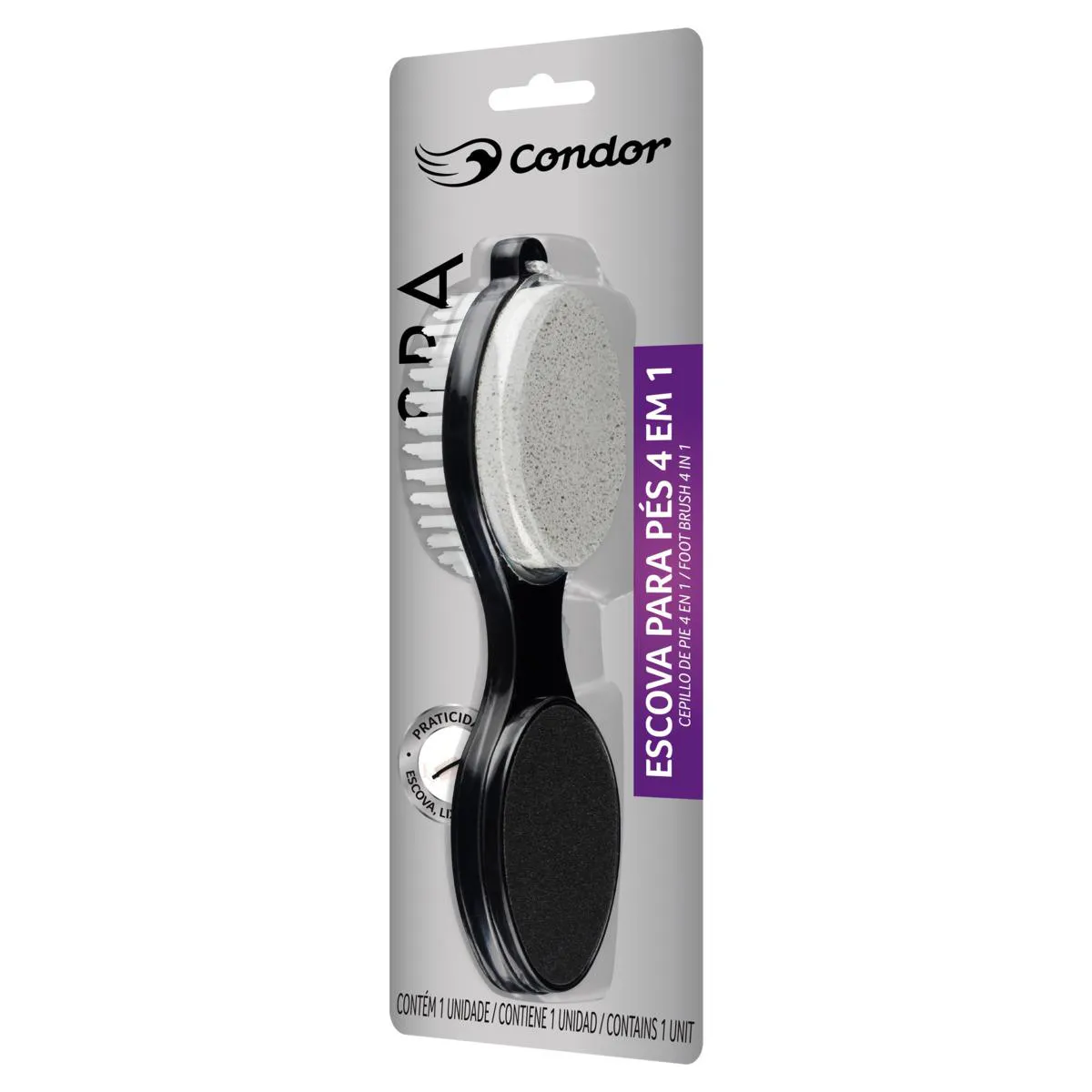 Escova para Pés 4 em 1 Condor Spa