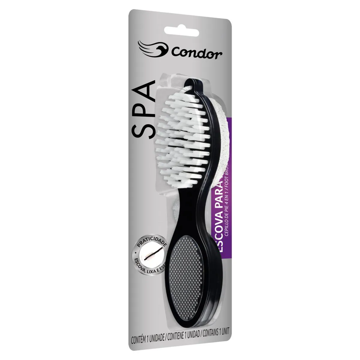 Escova para Pés 4 em 1 Condor Spa