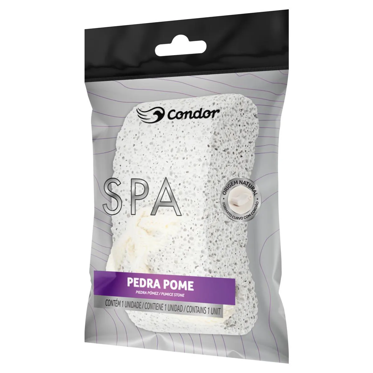 Pedra Pomes com Cordão Condor Spa