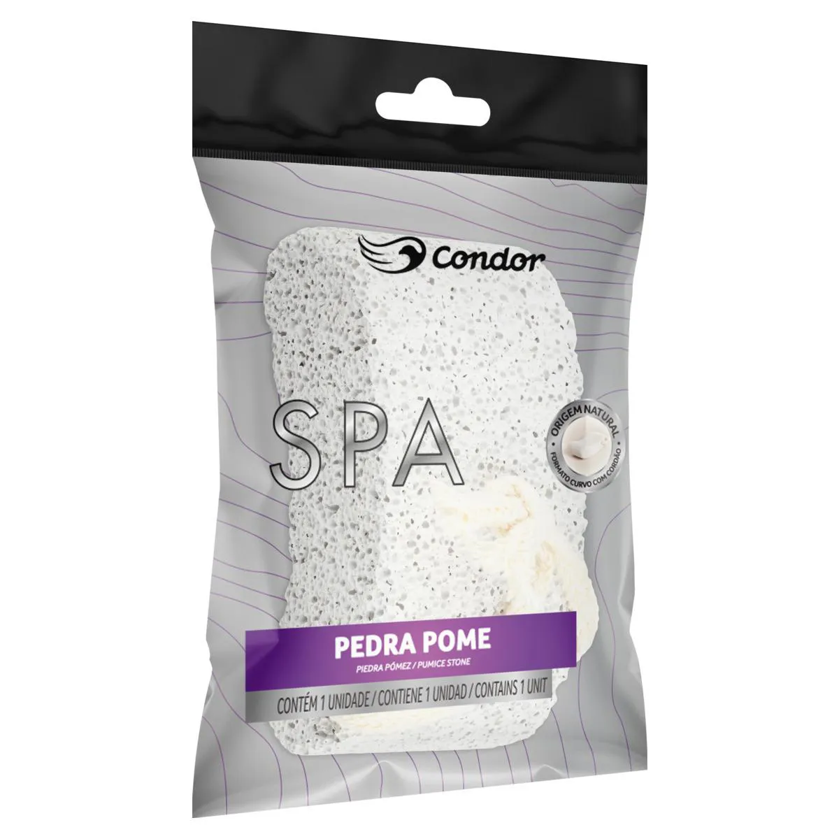 Pedra Pomes com Cordão Condor Spa