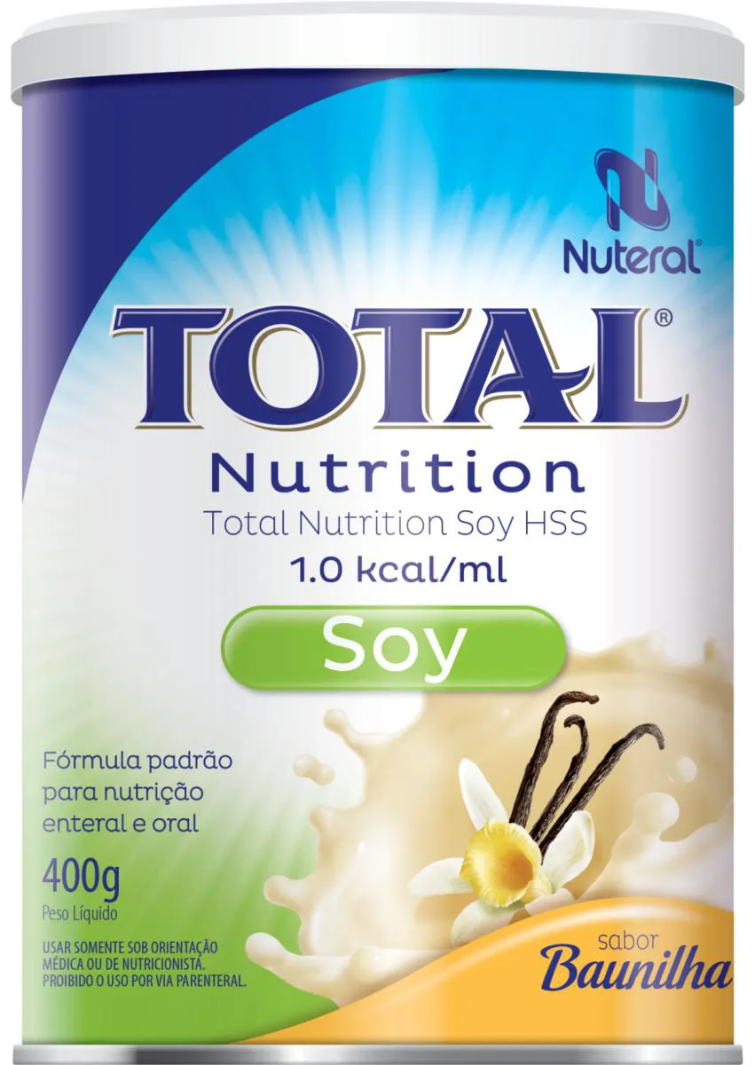 Nutrição Enteral 01 Latas Total Nutrition Soy Nuteral