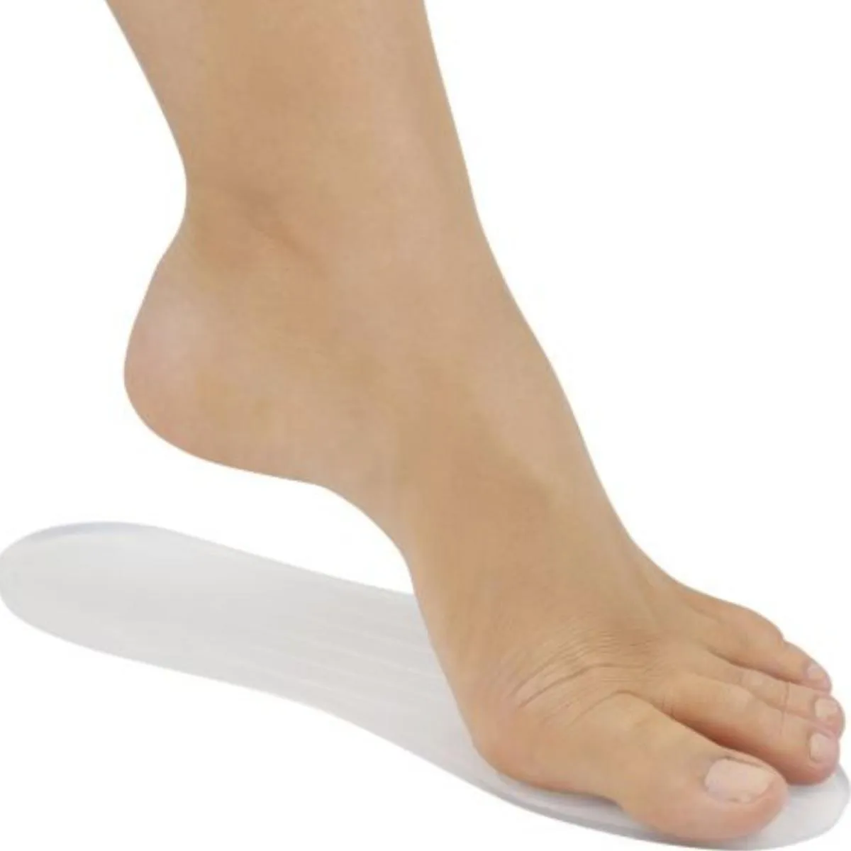 Palmilha de Silicone Ortopédica Anti - Impacto Esportiva Esportão Alívio Dores Ortho Pauher - 34 / 35