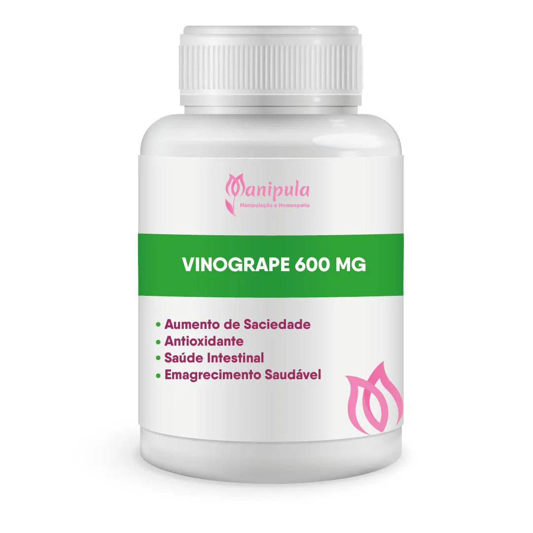 Vinogrape 600 mg - Selo de Autenticidade 30 Doses