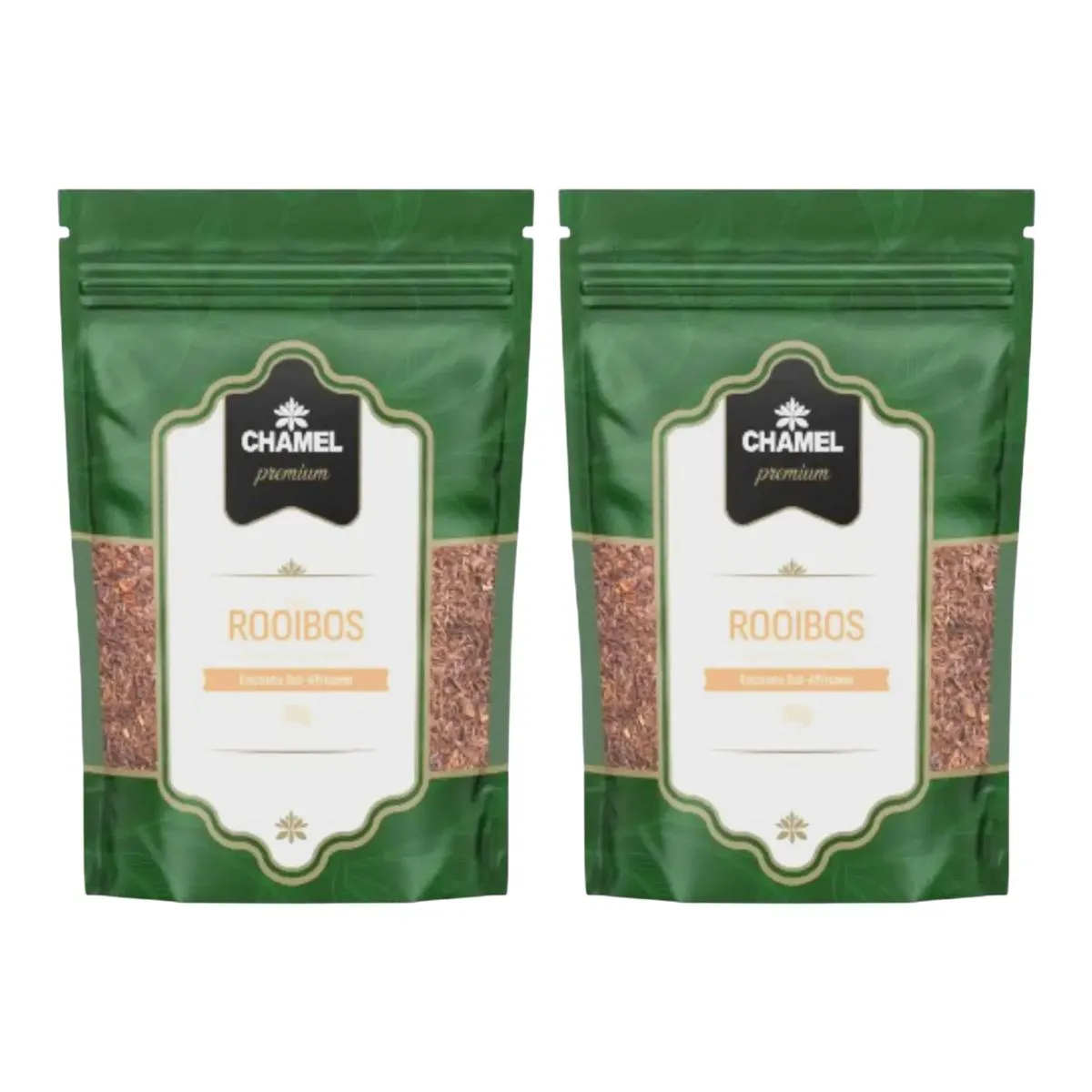Kit 2 Chá de Rooibos para Infusão 30g Chamel Premium -chamel