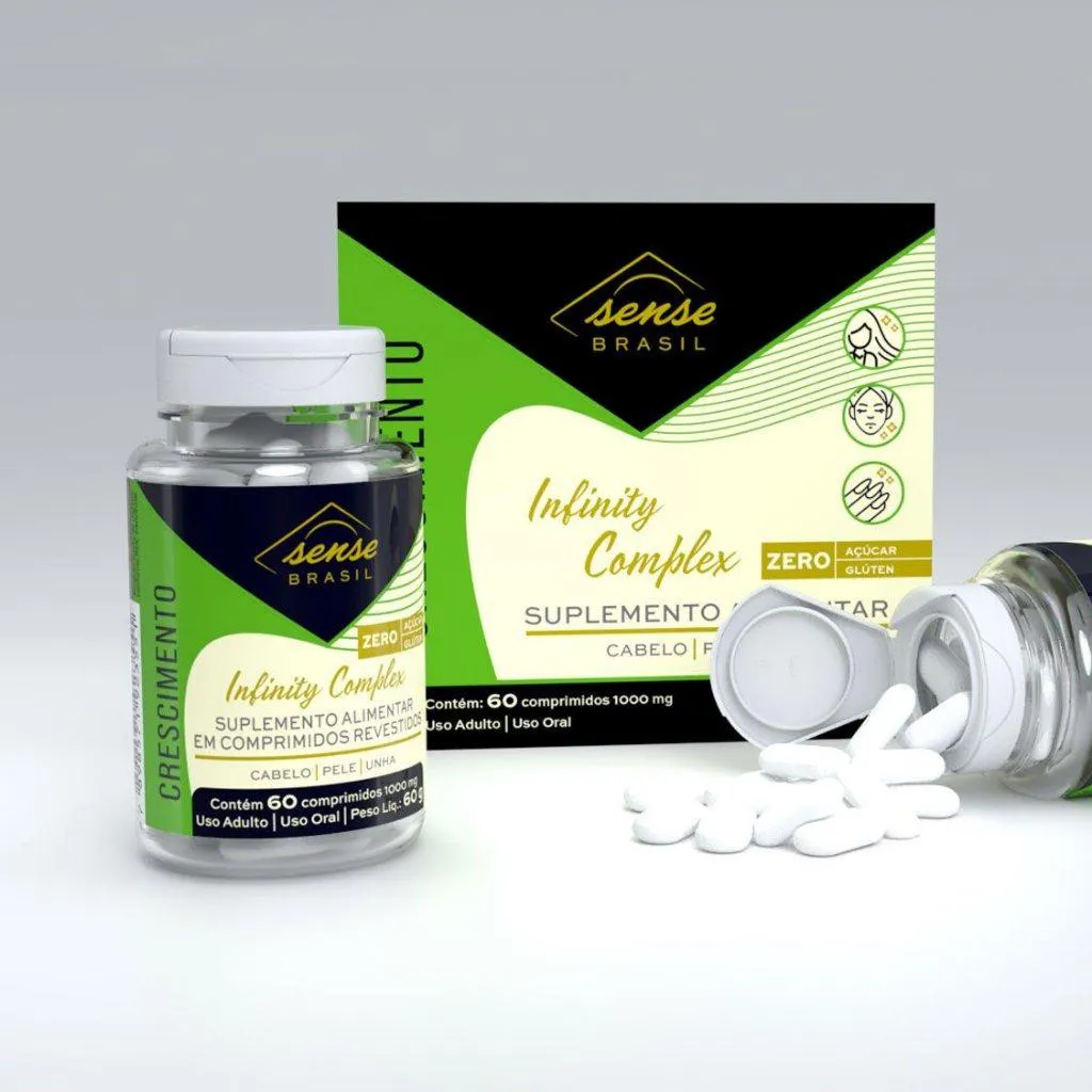 Complemento Sense Brasil Infinity Complex 60 comprimidos