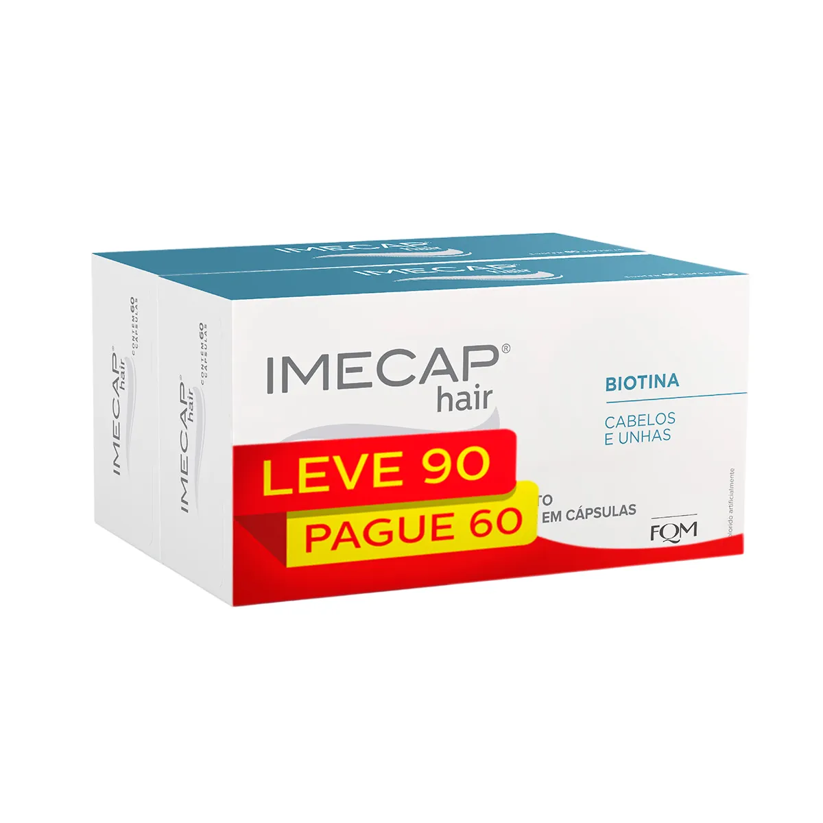 Suplemento Alimentar Lauton Biotina Plus 60 Cápsulas