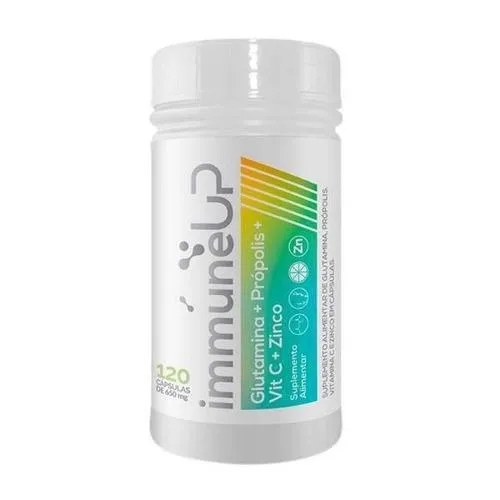 Immune Up - Vitamina C+própolis+glutamina+zinco - 120cp