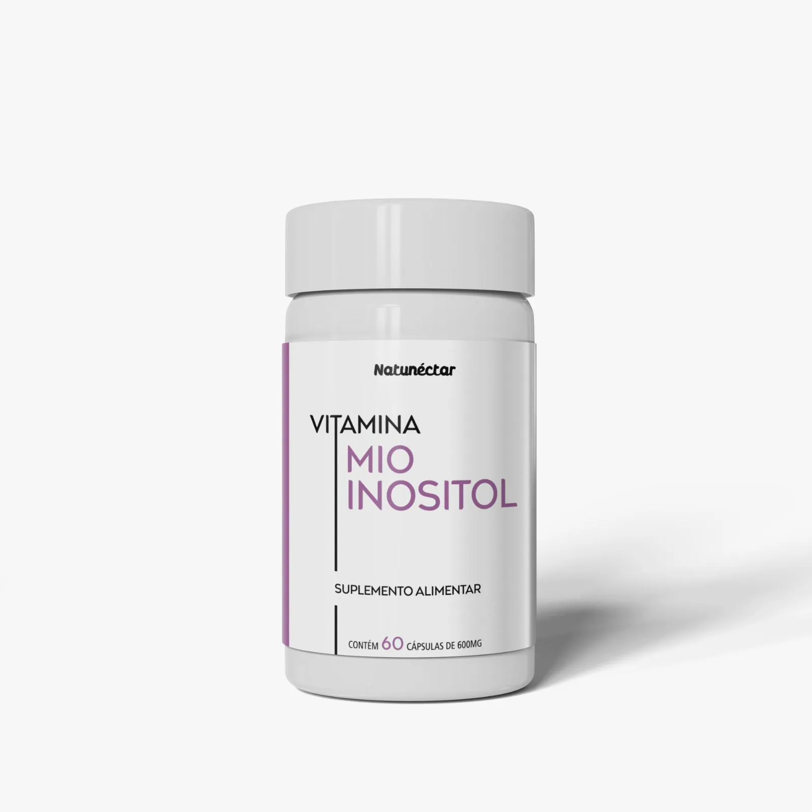 Mio Inositol- 100% Natural- 60 Cápsulas. 500mg - Natunéctar