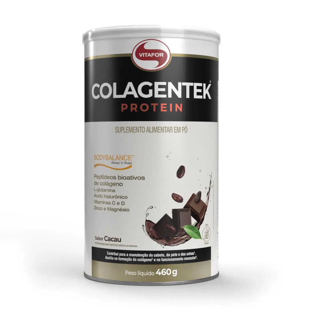 Colagentek Protein Bodybalance Cacau 460g Vitafor