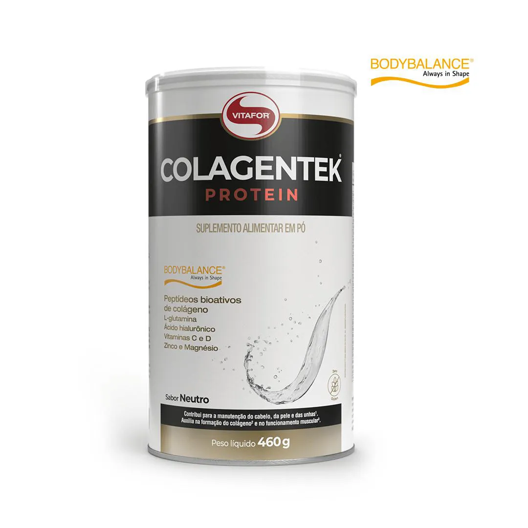 Colagentek Protein Bodybalance sem Sabor 460g Vitafor