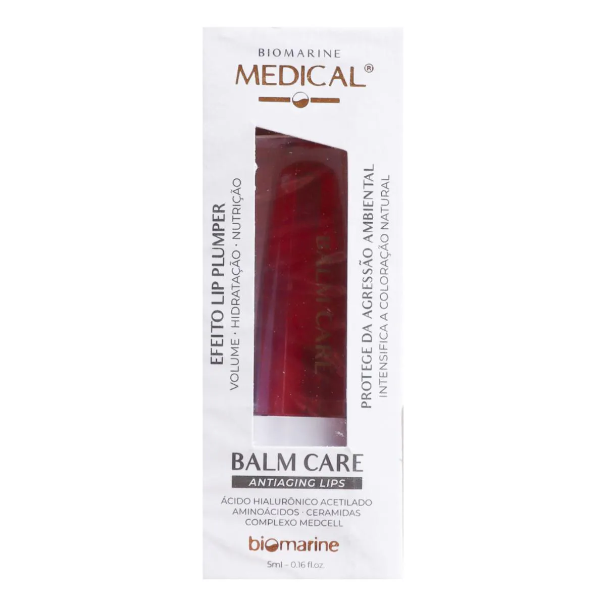 Biomarine Gloss Lip Tint Hyaluronic Hidratante Labial 5Ml