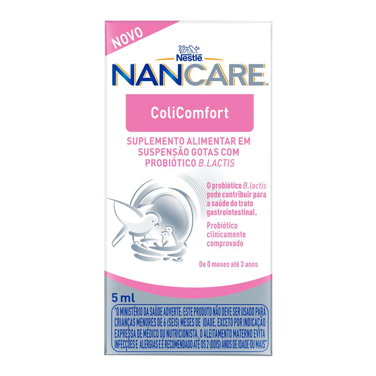 Probiótico Nancare ColiConfort Suspensão Gotas 5ml