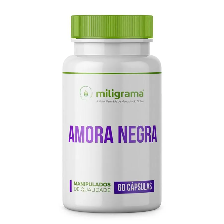 Amora Negra 500mg 60 cápsulas