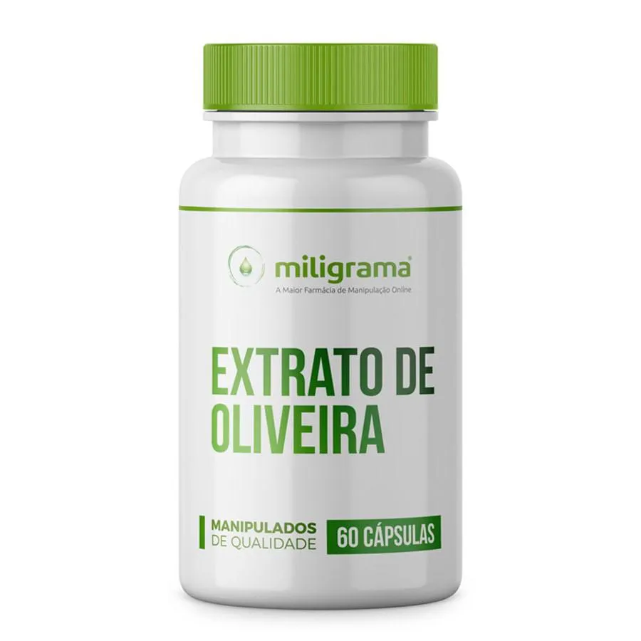 Extrato de Oliveira 400mg 60 cápsulas