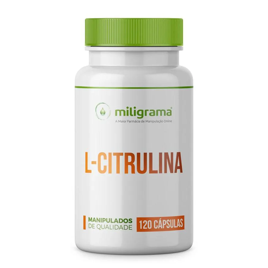 L-citrulina Malato 500mg 120 cápsulas