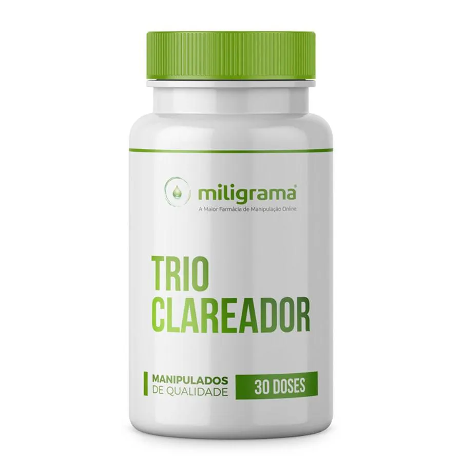 Trio Clareador com Selo de Autenticidade 30 Doses