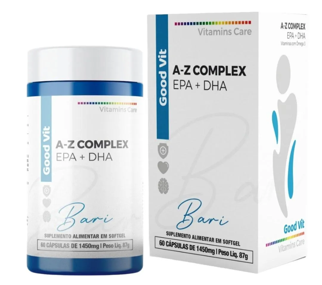 A-Z Complex 60 Cápsulas Softgel Minerais Pós Bariátrica