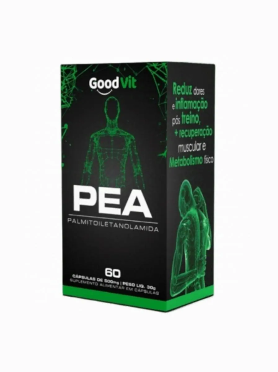 Pea Good Vit Palmitoiletanolamida Suplemento com 60 Cápsulas