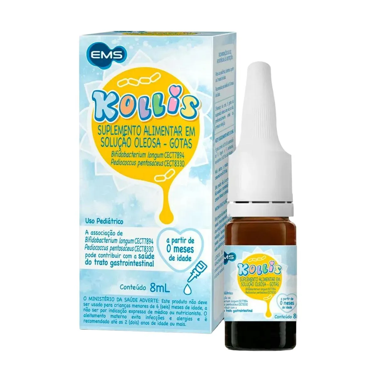 Suplemento Vitamina Kollis 8ml - Ems