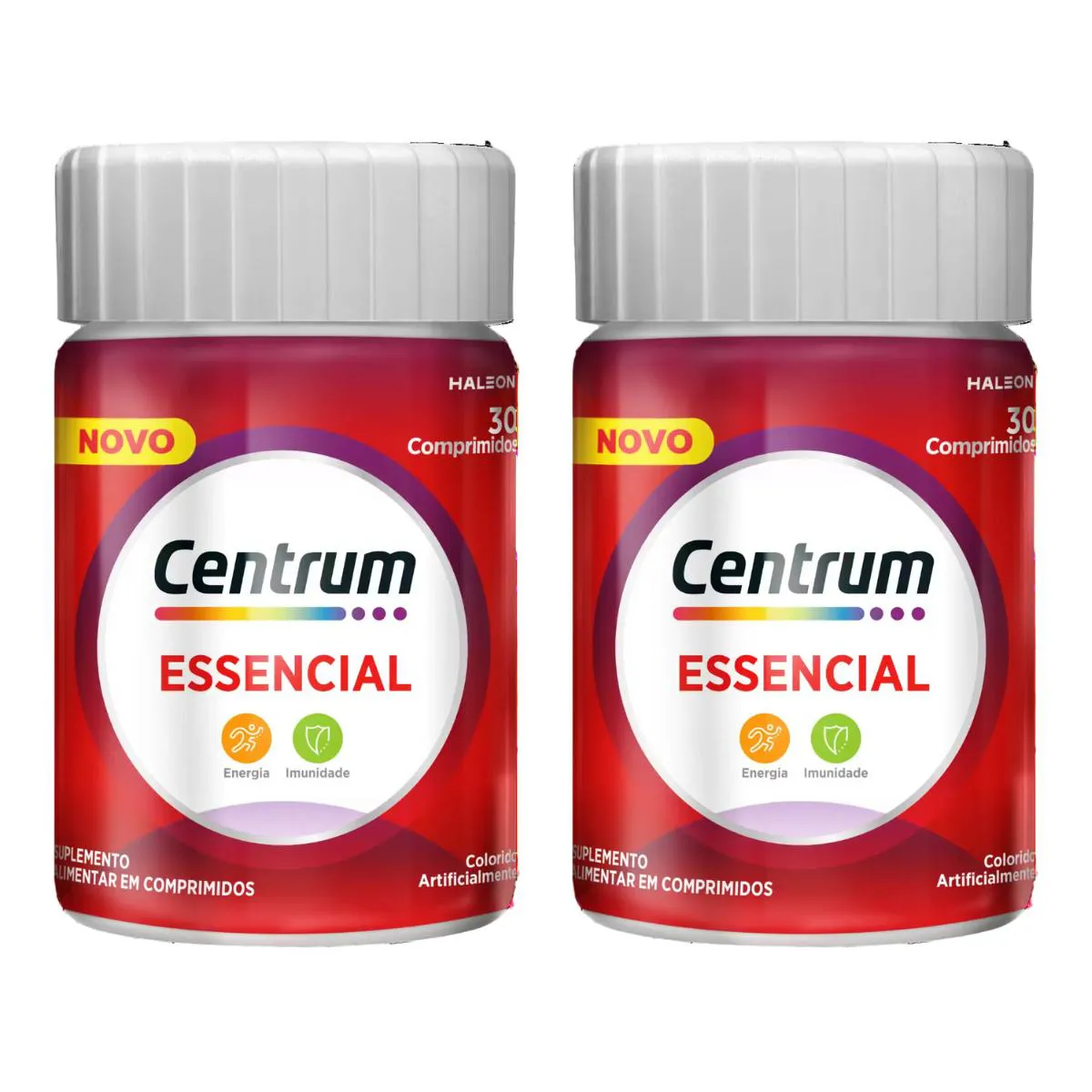 Kit 2 Suplemento Vitamina Centrum Essencial 30 Cpr - Haleon