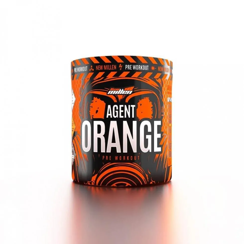 Agent Orange Pre Workout (250g) - Sabor: Tangerina com Morango