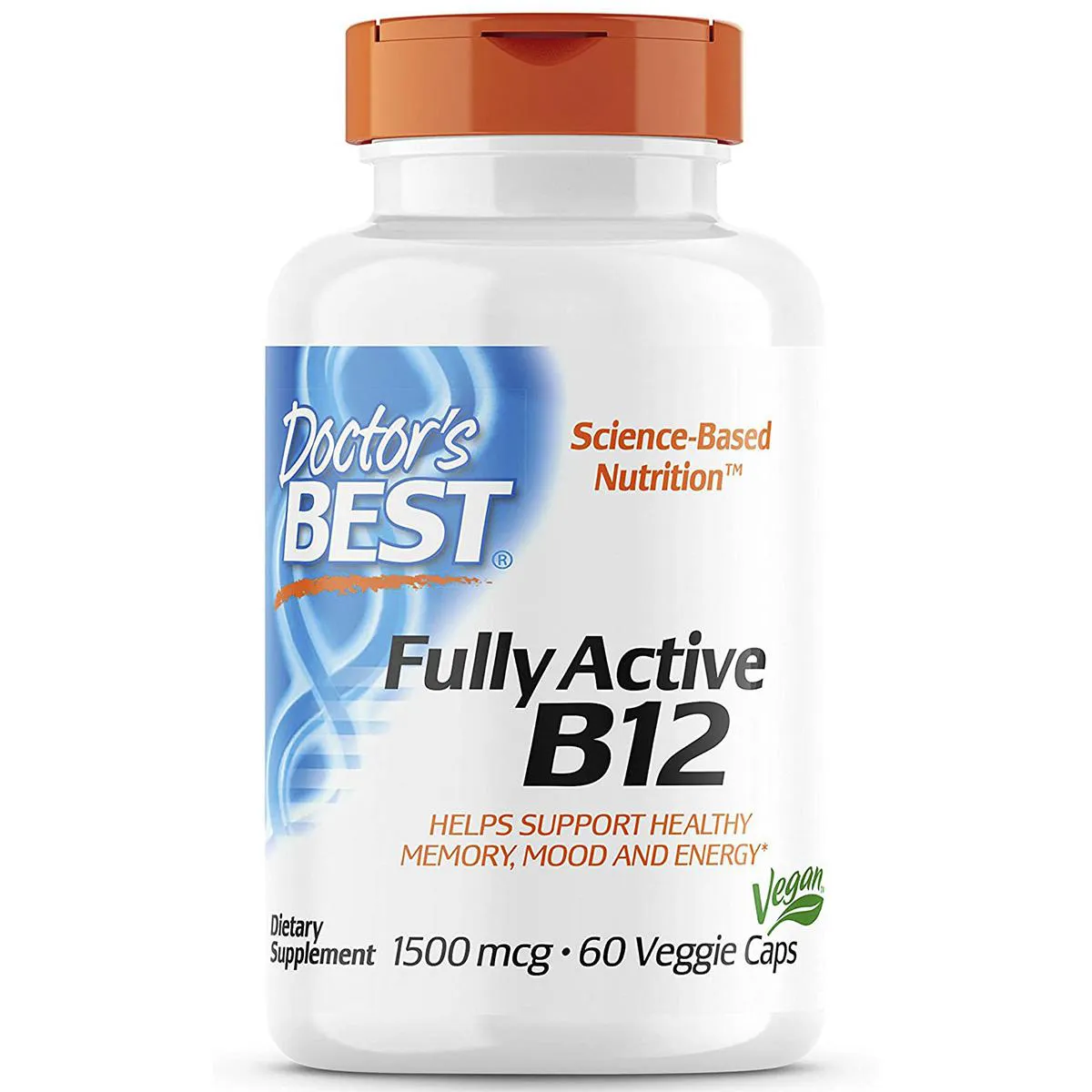 Vitamina B12 Metilcobalamina 1500mcg 60 cápsulas V Doctors Best