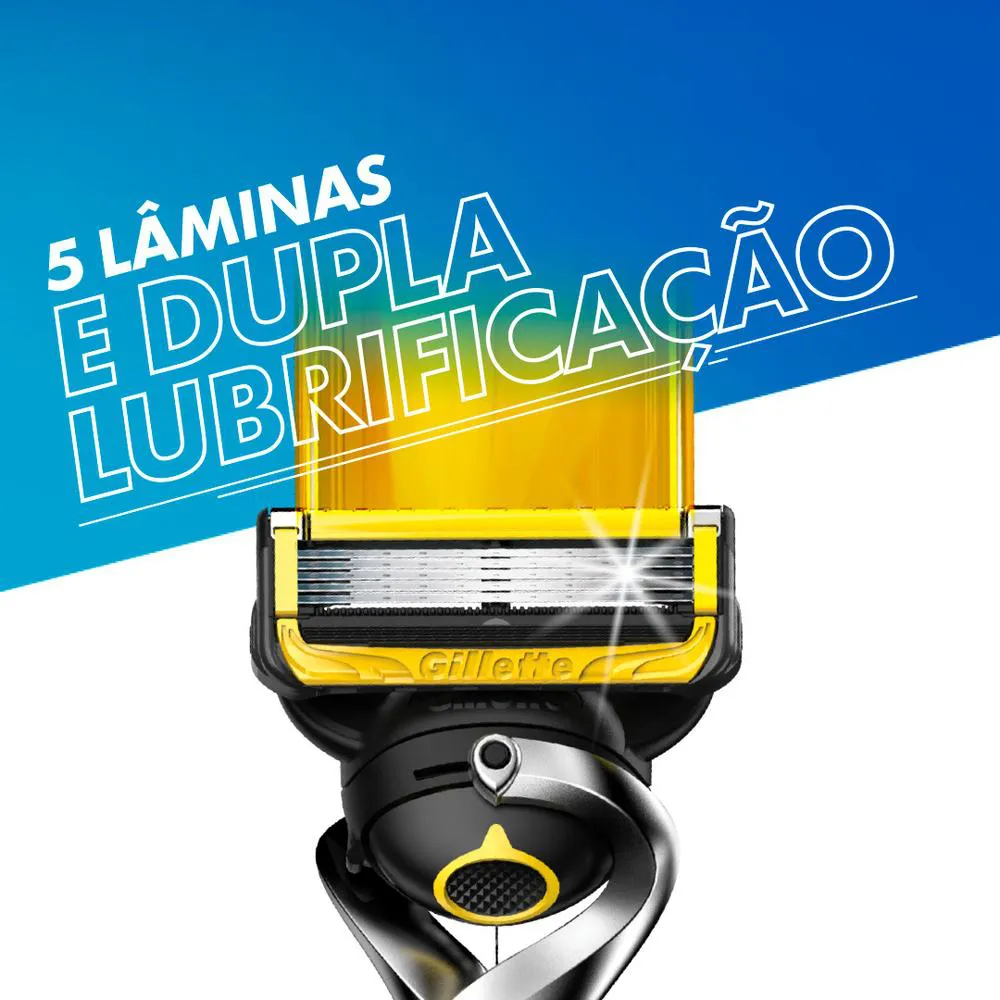 Carga para Aparelho de Barbear Gillette Fusion Proshield 2 unidades
