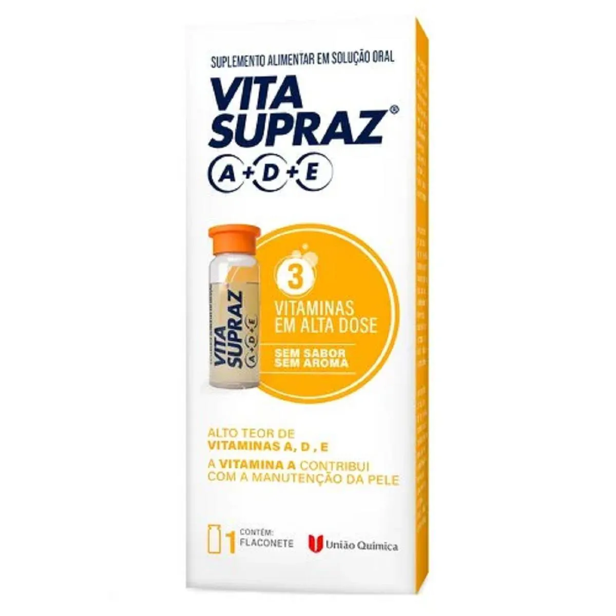 Suplemento Alimentar Vita Supraz A+d+e 3ml - União Química