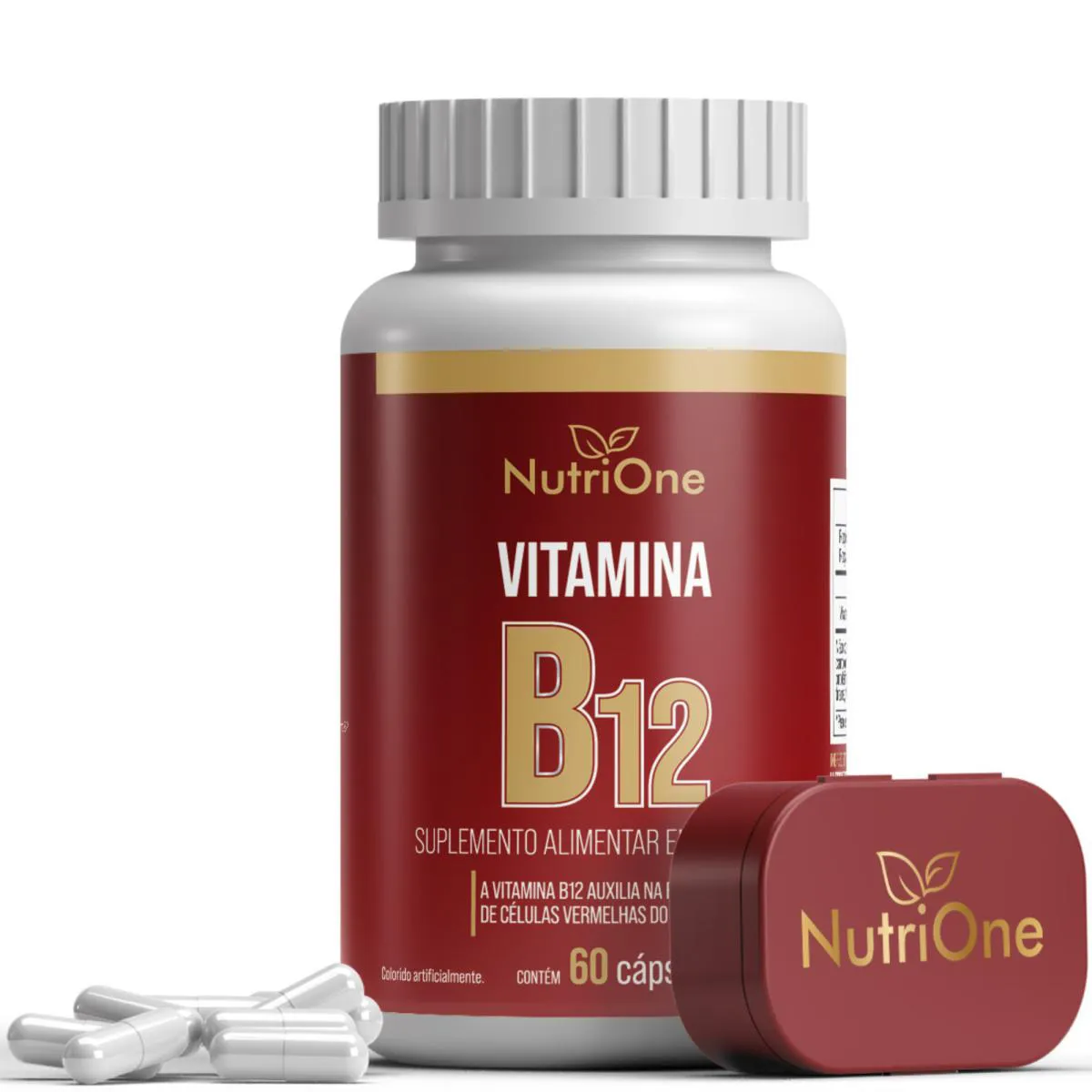 Vitamina B12 Máxima Concentração 60 Cápsulas - Nutrione